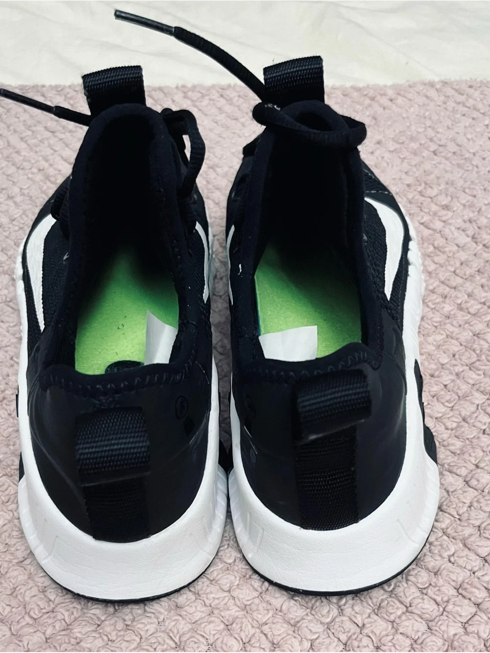 Nike Black and White Kids Sneakers